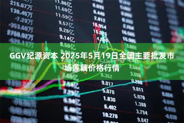 GGV纪源资本 2025年5月19日全国主要批发市场莲藕价格行情